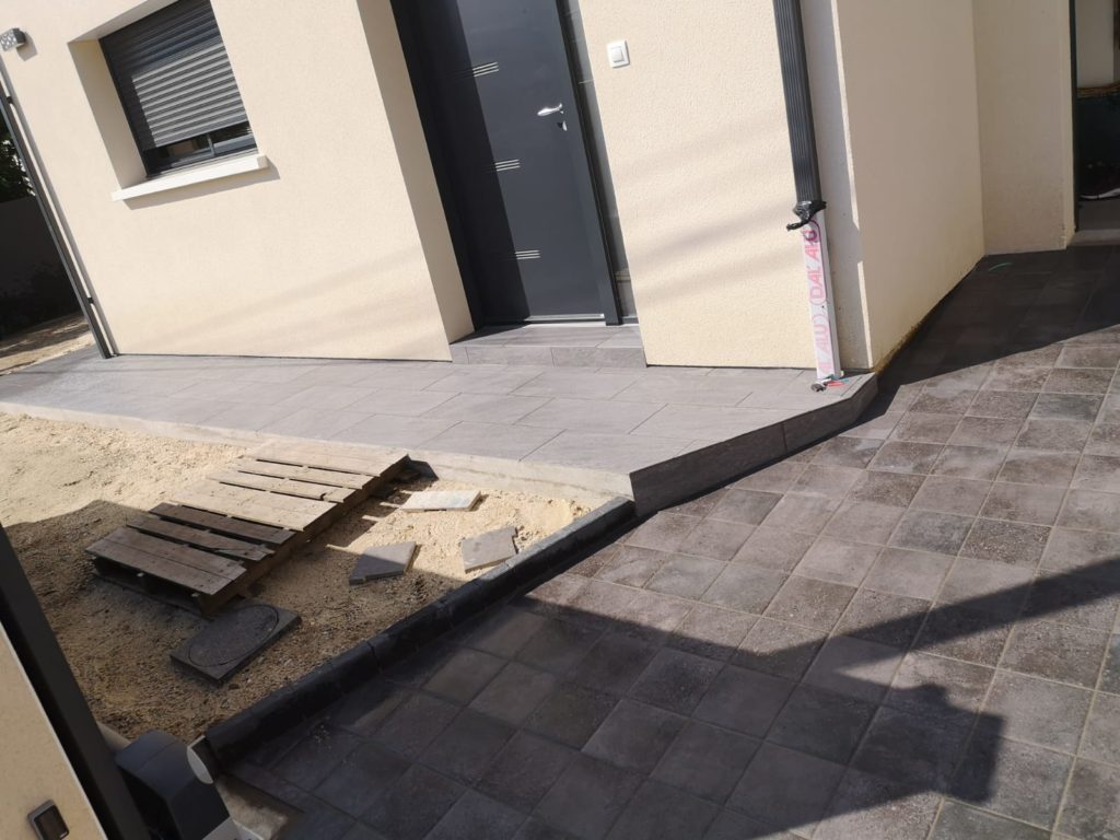 pose carrelage exterieur